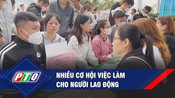 Nhiều cơ hội việc làm cho người lao động  | PTQ