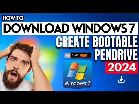How to Get Official Windows 7 and Create Bootable USB Flash Drive in 2024💥