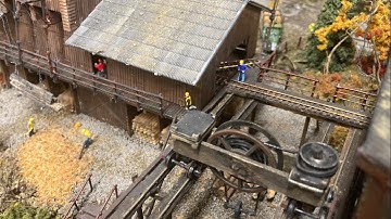 The N Scale Architect - From the beginning - Homemade Railings for The Saw Mill