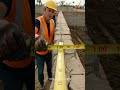 Foundation Crack Closes While The Tape Proves It 😳 #construction #concrete