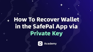 How To Recover Wallet in the SafePal App via Private Key