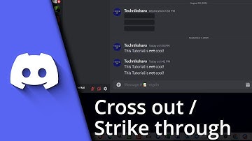 How to cross out text in Discord ✅ Tutorial
