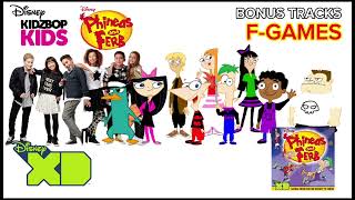 KIDZ BOP Phineas and Ferb & KIDZ BOP Kids - F-Games (PHINEAS AND FERB ALBUM)