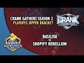 BASILISK vs Shopify Rebellion | Crank Gathers Season 2: Playoffs Day 1 | StarCraft 2 Tournament