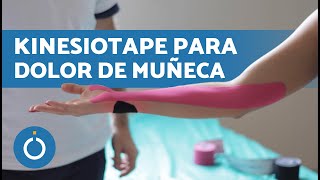 VENDAJE de MUÑECA con KINESIOTAPE 👋🏽 Como Poner Kinesiotape en la Muñeca