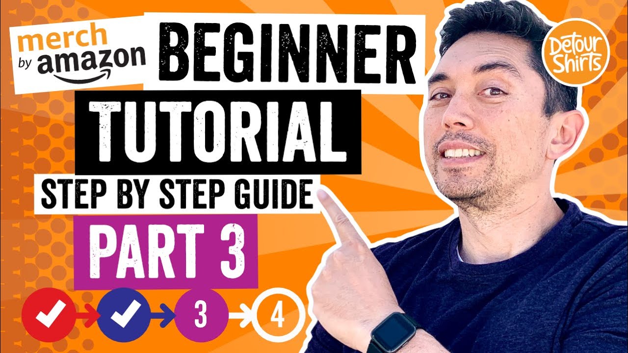 Merch by Amazon Tutorial! Beginner Step by Step Guide. How to get ...