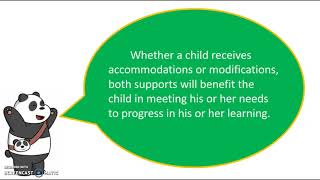 Accommodations and Modifications - Classroom Assessment