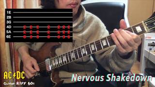 Nervous Shakedown - AC/DC Guitar Riff Mini Tutorial