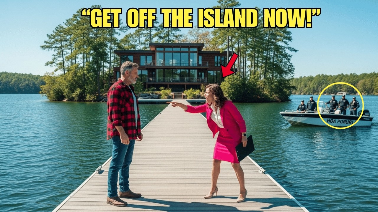 HOA Karen Tried to Take My $3M Private Island — She Didn’t Know I’m the Sheriff