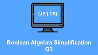 Boolean Algebra Simplification Q3