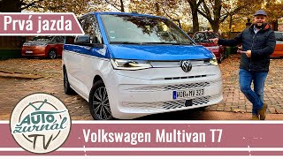Nový Volkswagen Multivan T7 2.0 TSI 150 kW (2022): Prvá jazda