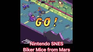 Biker Mice From Mars Snes Nintendo Round 4 Race 3