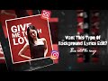 WANT THESE VIRAL BACKGROUND LYRICS EDITS? 👀✨ | TUTORIAL