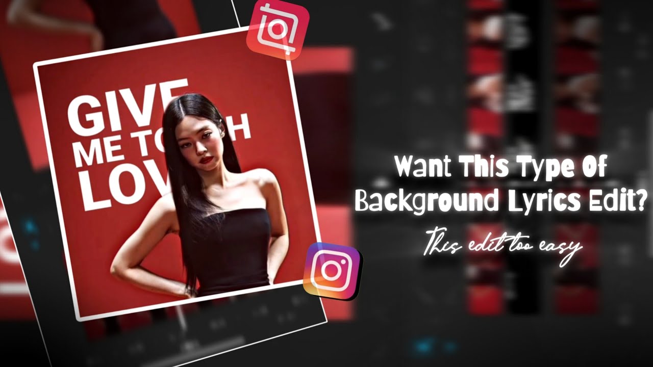 WANT THESE VIRAL BACKGROUND LYRICS EDITS? 👀✨ | TUTORIAL