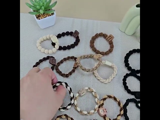 E109 高彈性髮束.髮圈 (5入裝)