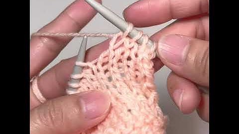 How to k1tbl in knitting #shorts | VGYS
