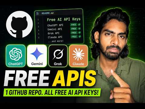 1 GitHub Repo,  100 AI API keys | Unlimited | Gemini, Grok, Kimi, ChatGPT, Deep Seek