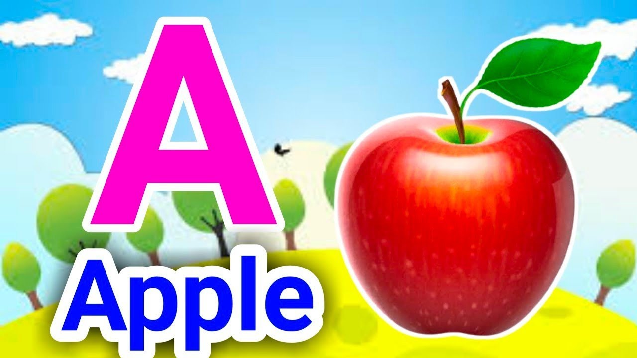 Phonics Song with TWO Words   A For Apple B For Ball   ABC Alphabet Song with Sounds for Children