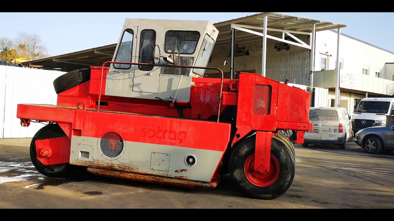 Compacteur Albaret au 1/50 de GESCHA - FR