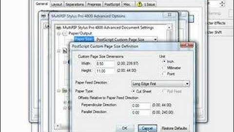 Printing Film Positives from CorelDraw - MultiRIP Hybrid RIP
