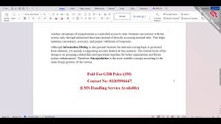 CS304 GDB No 01 Solution 2026 Solution BY || Virtual Assign Lab ||