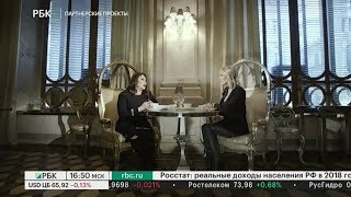 Бизнес-ланч. Гость Виктории Гилварг - Алла Вербер, фэшн-директор ЦУМа