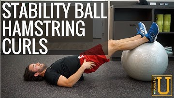 How To Do Stability Ball Hamstring Curls
