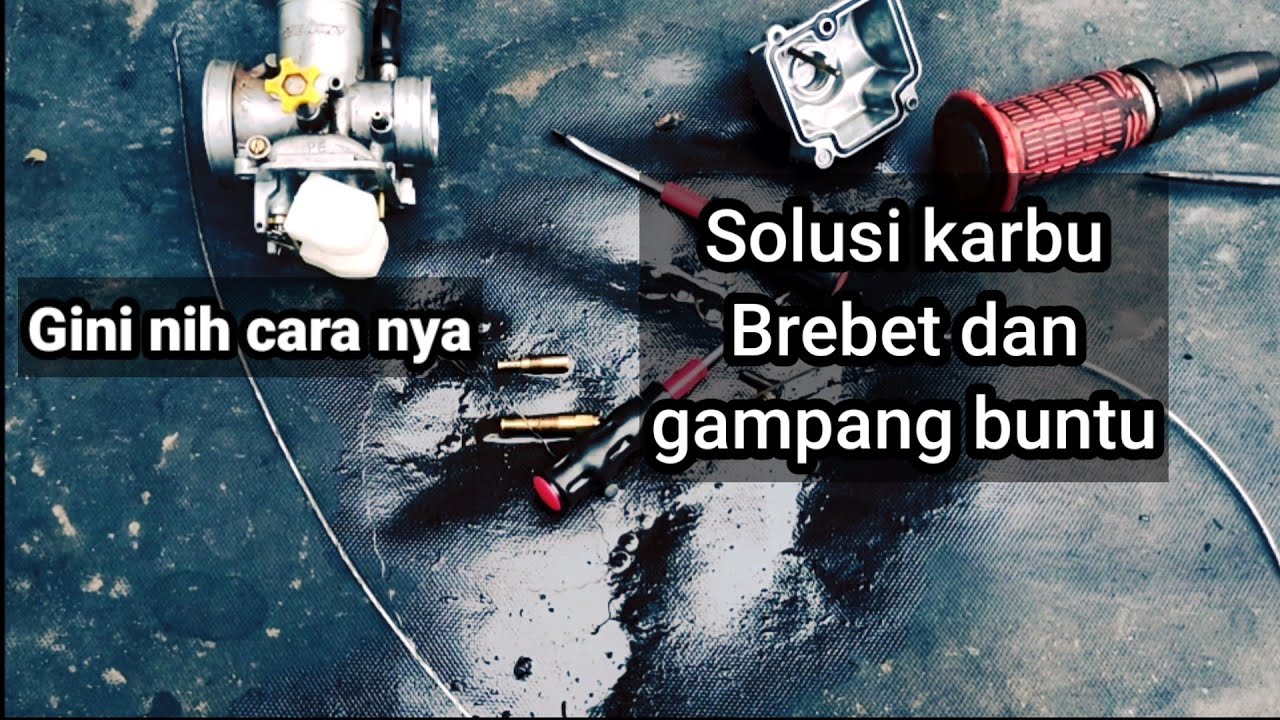 Tutorial cara ROJOK Besarin lubang pilot jet rx king.solusi rx king