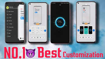Best 5 Charging Animation😈 ||Customization Lock Screen & Most  Awaited Features 🔥🔥