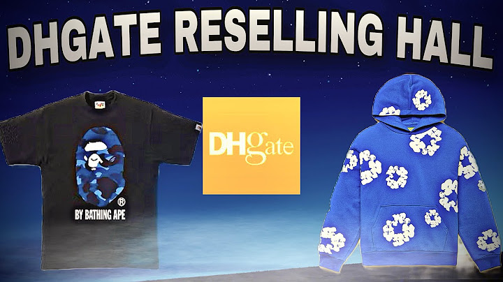 **REVIEWING** MY BAPE SHIRT & DENIM TEARS HOODIE FROM DHGATE