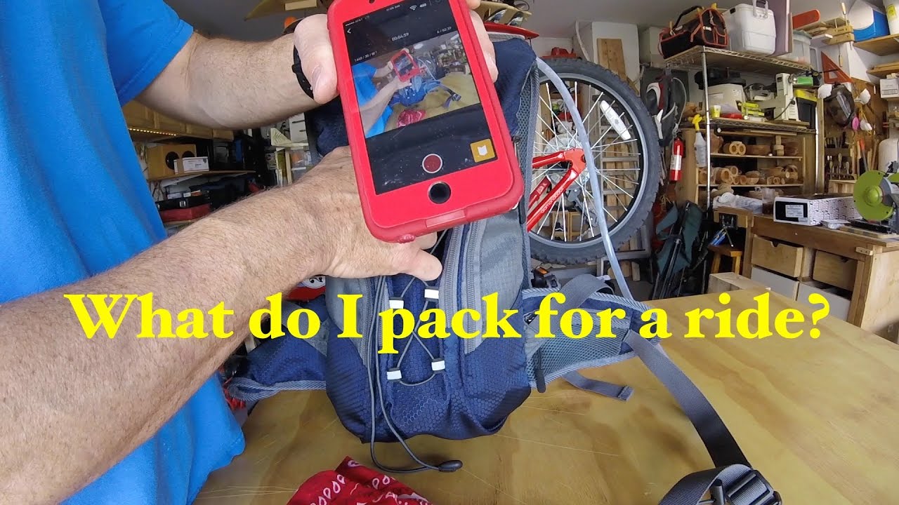 What to carry when mountain biking? YouTube