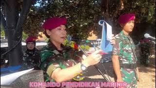 UPACARA TUPDIK KOMCAD MATRA LAUT Angk. II dilaksanakan di BUMI MARINIR KODIKMAR SURABAYA.