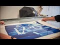 Les coulisses du cyanotype grand format  par  marie bienaim