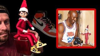 Don't Touch the Elf on the Shelf Air Jordans