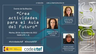 Tertulia online sobre actividades para el Aula del Futuro