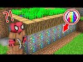 FAKİR TARLANIN ALTINDA RENKLİ ELMAS MADENLERİ BULDU! #4 - Minecraft