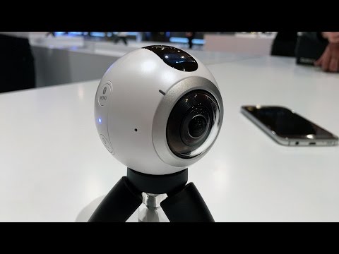 Samsung Gear 360 на MWC — две камеры в одном корпусе