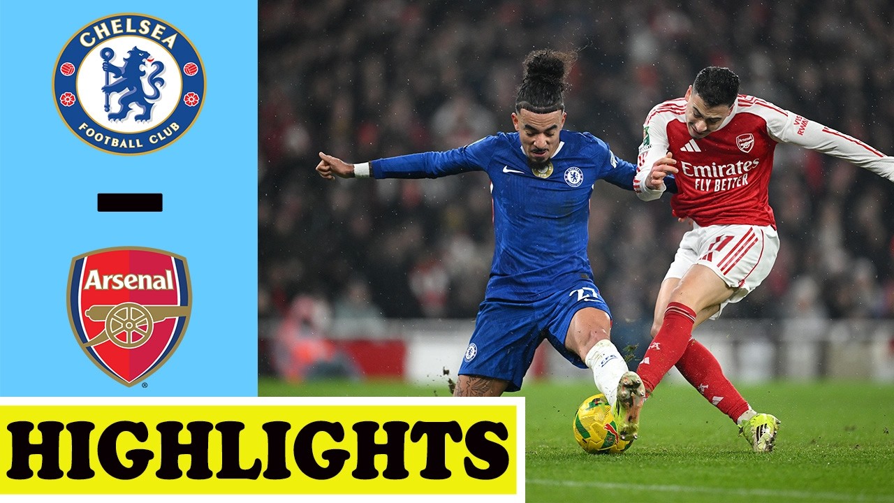 Chelsea vs Arsenal Highlights | One of The Most Exciting Derbies