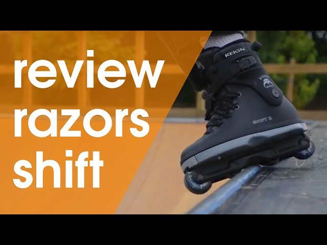 RAZORS SHIFT 2 INLINE SKATES REVIEW // WITH SMALL AND BIG WHEELS 