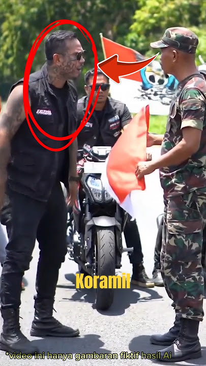 Members of the S1K4t Military Command Motorcycle Gang‼️👍 #shorts #trending #tni #koramil #motorcy...