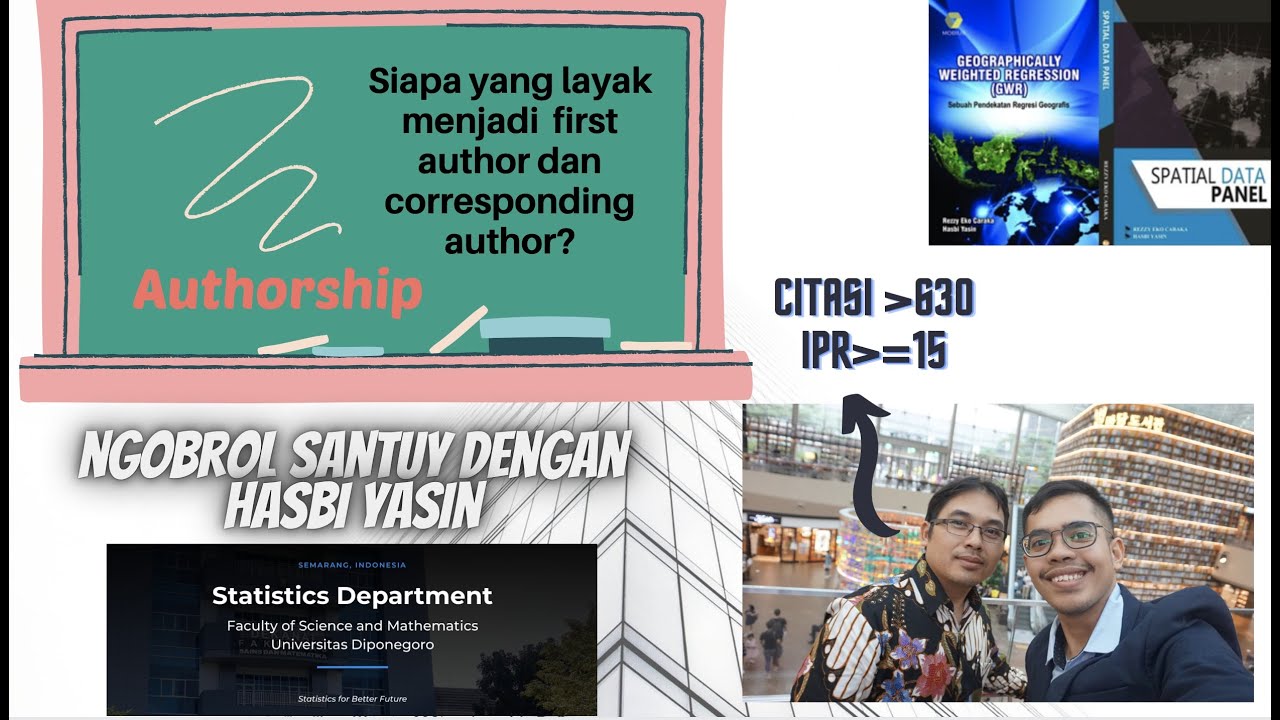 Masih Bingung dengan First Author dan Corresponding Author??