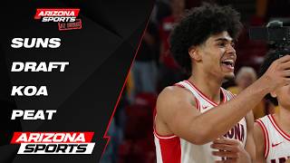 LIVE: Reacting to Phoenix Suns drafting Arizona's Koa Peat