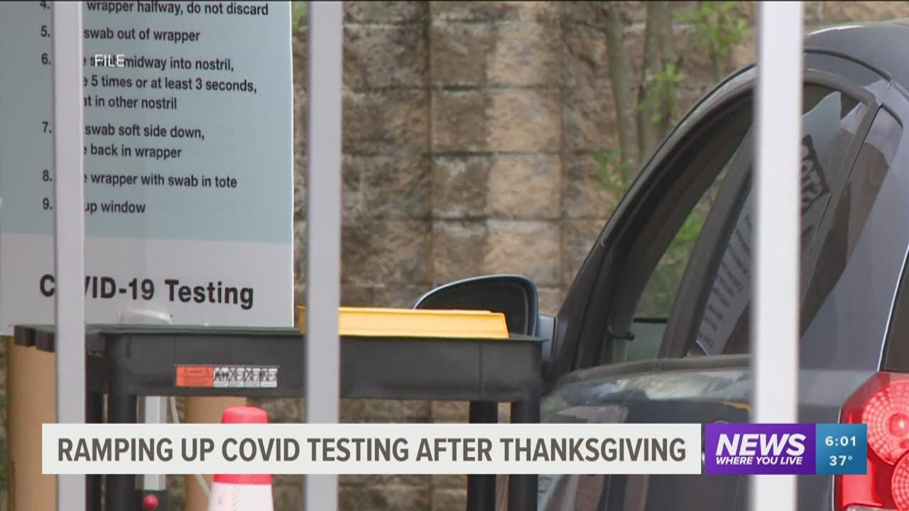 Arkansas and Oklahoma Ramp Up COVID-19 Testing After Thanksgiving - YouTube