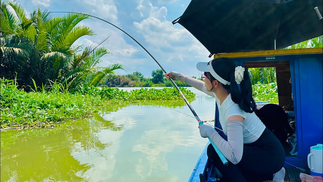 Trúng Bầy Cá Ẩn Dưới Lục Bình Ít Ai Biết | Làm Bữa Cơm 0 Đồng Dân Dã Secret Fish Spot Free Meal