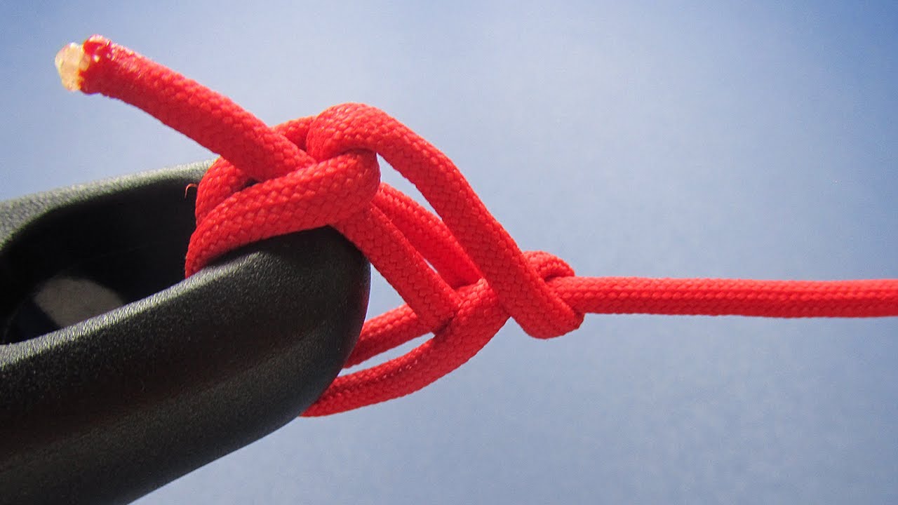 Simple but amazing knot You must know. Useful knots rope tricks idea ...