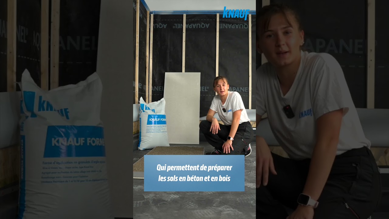 C'est quoi le Knauf Forme ?  #kôtépro #renovation #construction #sol #planéité #argile