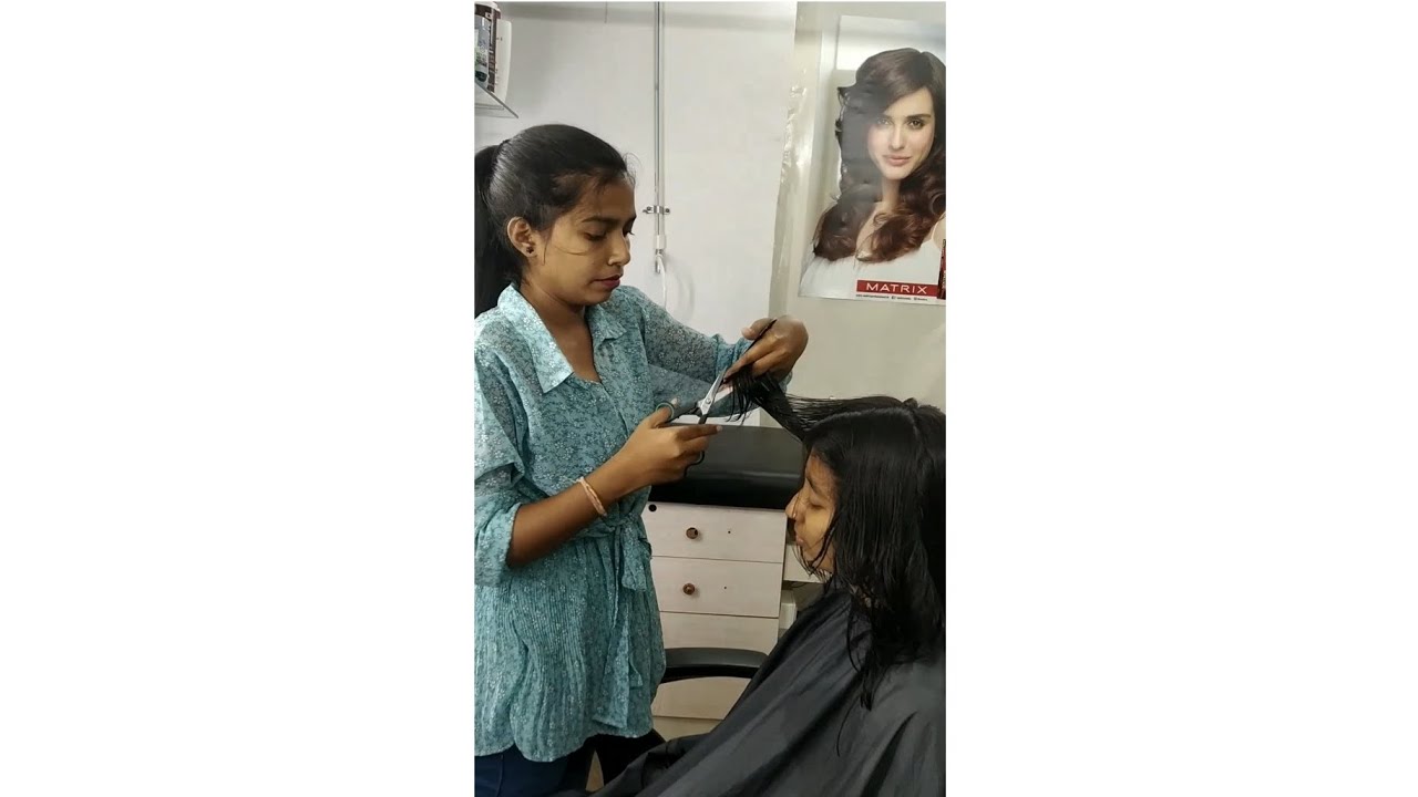 Haircut || Haircut done by me, my work#hair #haircut #haircutting #