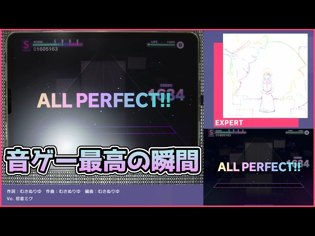 プロセカ】0.0000034 [EXPERT 31]【ALL PERFECT】【プロジェクトセカイ