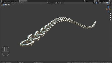 Blender Tutorial - Fast linked chain