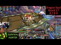 Dragon Soul 25 8/8 H - Survival Hunter PoV - Week 17 Cata Phase 4 - 6-10-25